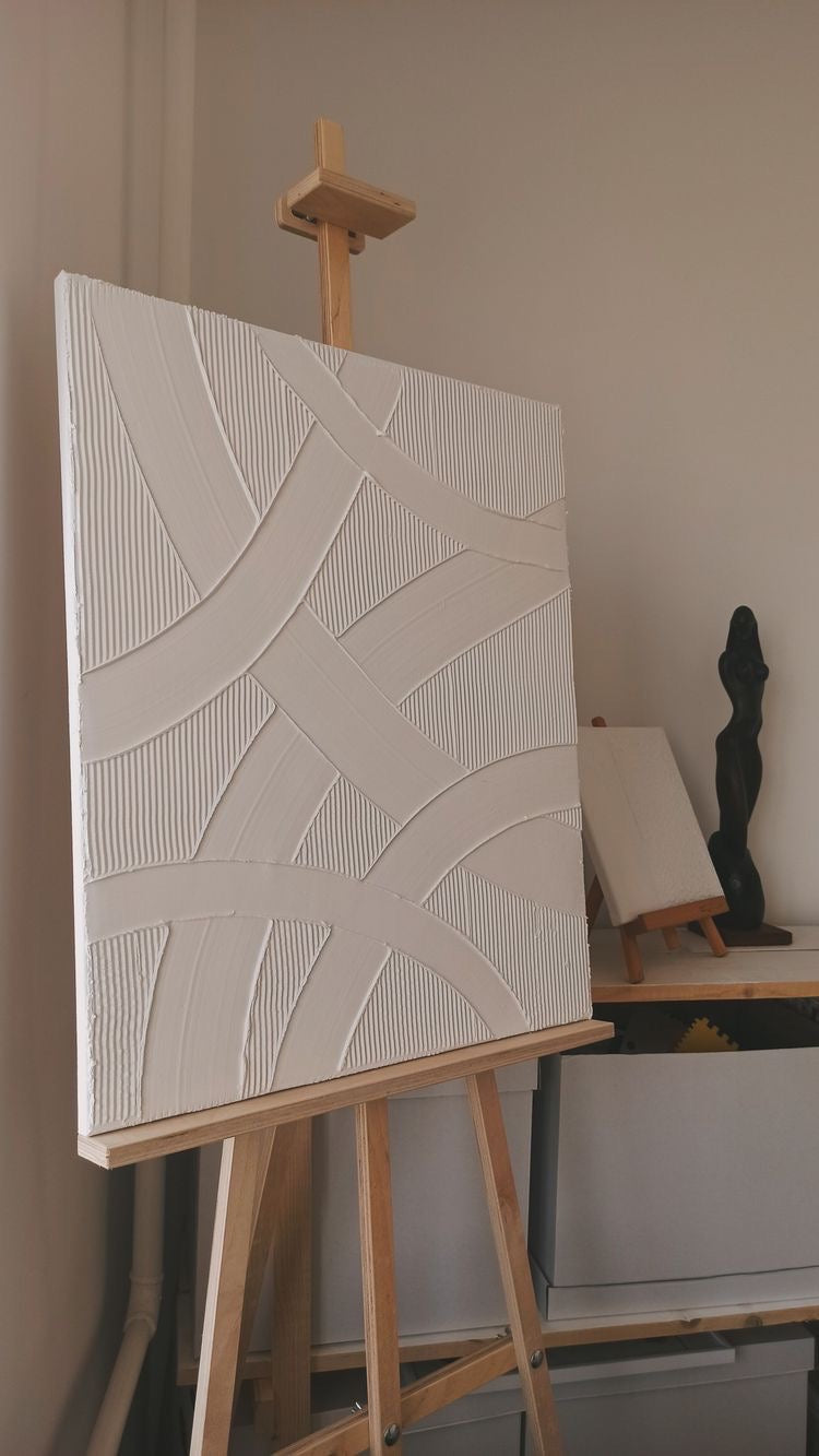 Lienzo relieve abstracto-Zahara - SPC DREAM WEDDING