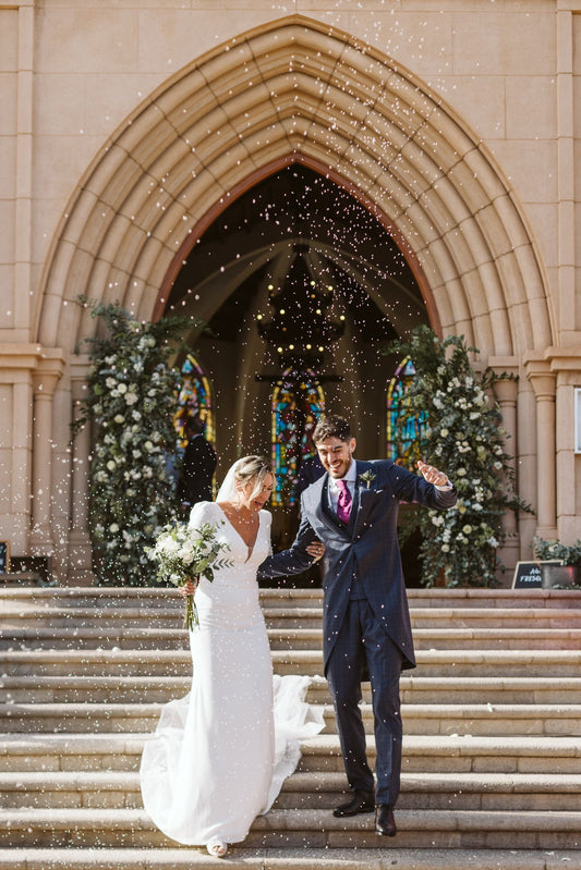 La boda de Patricia y Edgar, el partido más importante de sus vidas.