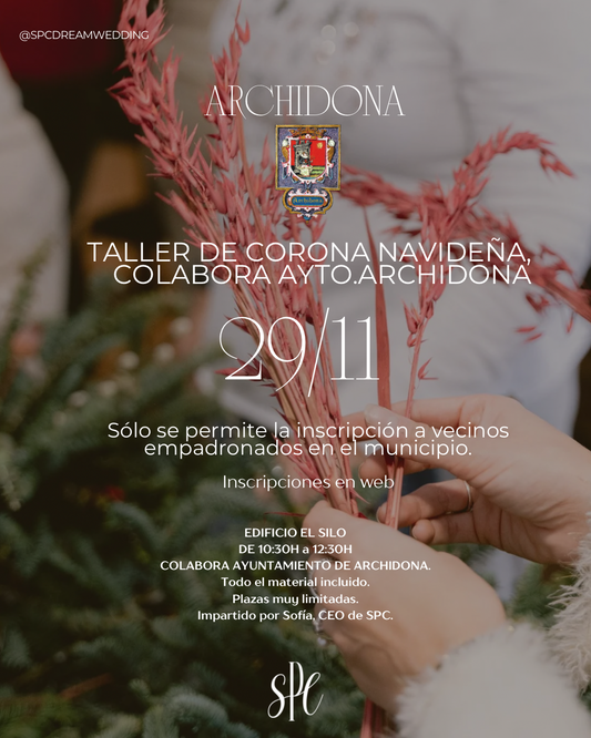 29/11 - TALLER DE CORONAS NAVIDEÑAS NATURALES, ARCHIDONA
