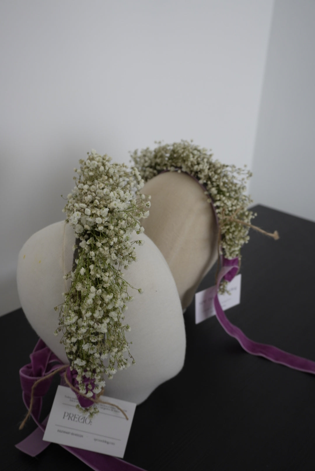 Diadema natural Paniculata (personalizada) - SPC DREAM WEDDING